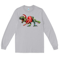 Moon Dust t rex christmas Long Sleeve Tee - RanaPortraitStore