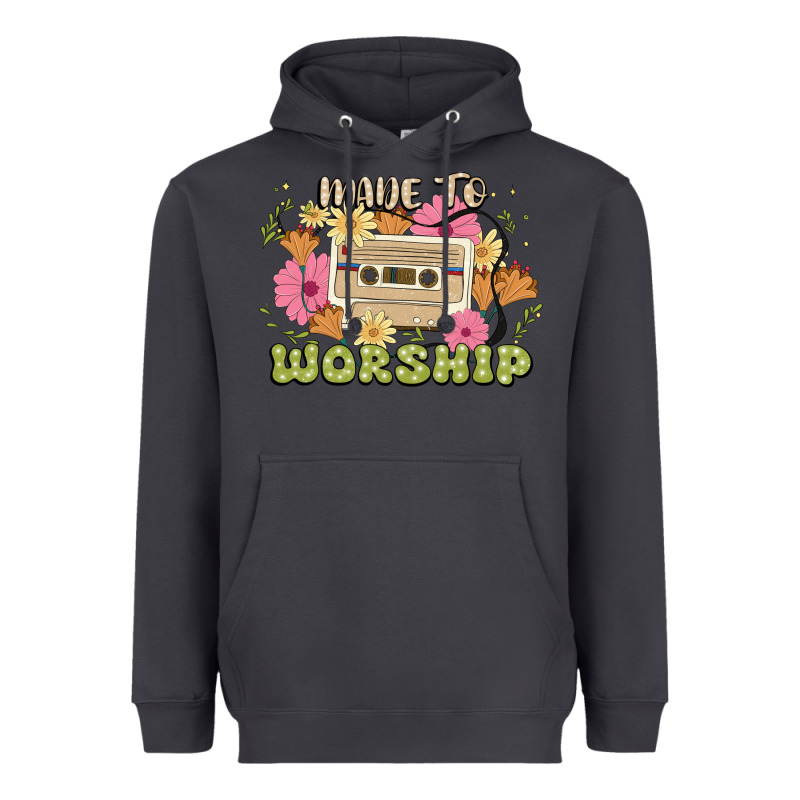 Made To Worship Heavyweight Hoodie by JahusDesignShop | Teevron