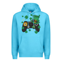 Ocean Blue video game st patricks day Premium Hoodie - MaliasSmallBusiness