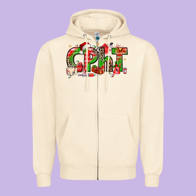 Christmas Cpht Pharmacy Technician Zipper Hoodie Designed By Texasbilliewilder