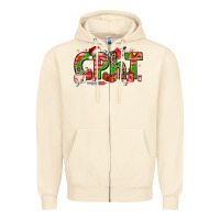 Sandshell christmas cpht pharmacy technician Zipper Hoodie - texasbilliewilder