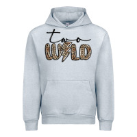 Heather Grey two wild Urban Hoodie - MaliasSmallBusiness