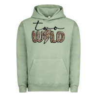 Pigment Oil Green two wild Urban Hoodie - MaliasSmallBusiness