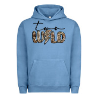Pigment Pebble Blue two wild Urban Hoodie - MaliasSmallBusiness