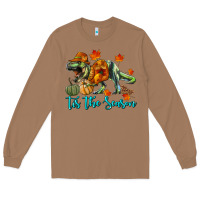 Toasted Coconut t rex tis the season Long Sleeve Tee - RanaPortraitStore