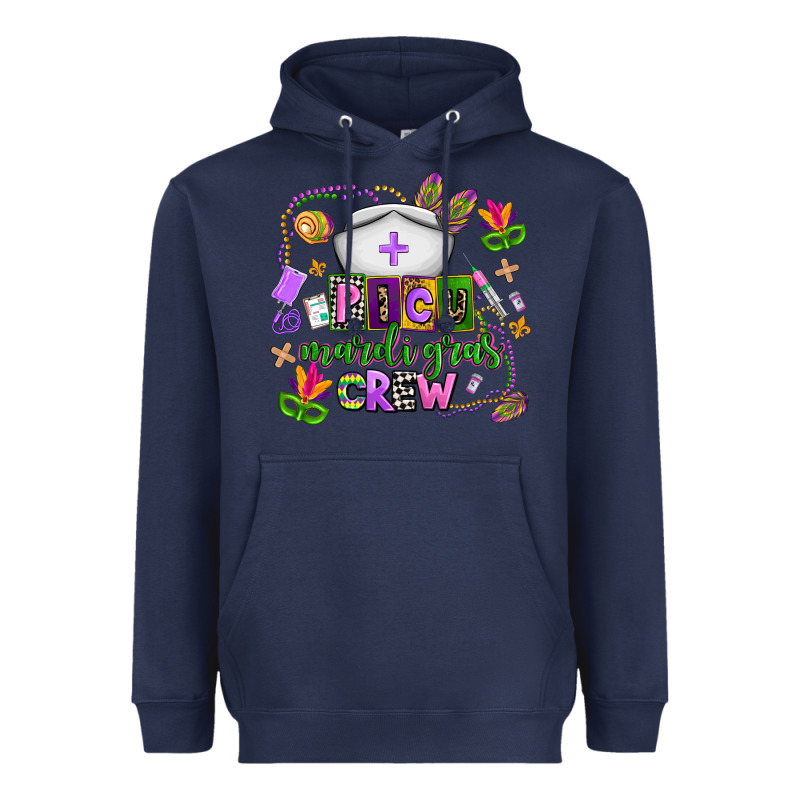 Picu Mardi Gras Crew Heavyweight Hoodie by AdoDesignShop | Teevron