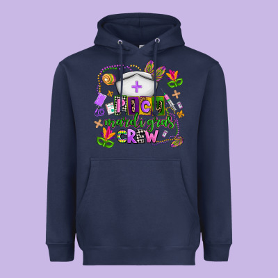 Picu Mardi Gras Crew Heavyweight Hoodie Designed By Adodesignshop