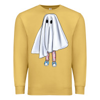 Antique Gold cute ghost Premium Sweatshirt - BundleAndBundleShop