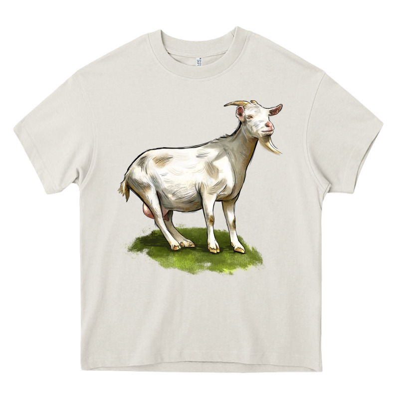 Cashmere Goat Heavy Core Tee by LillyAllenDesigns | Teevron