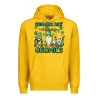 Lemon shamrock with my gnomies Premium Hoodie - MaliasSmallBusiness