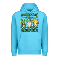 Shamrock With My Gnomies Premium Hoodie | Teevron