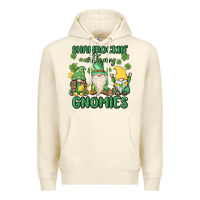 Sandshell shamrock with my gnomies Premium Hoodie - MaliasSmallBusiness