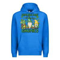 True Royal shamrock with my gnomies Premium Hoodie - MaliasSmallBusiness