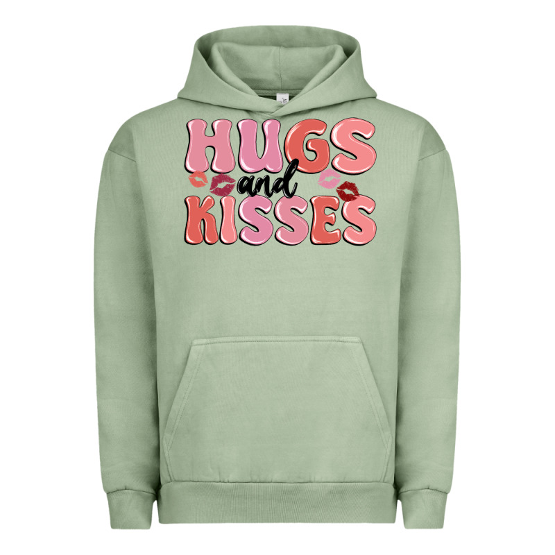 Hugs And Kisses Urban Hoodie by MaliasSmallBusiness | Teevron