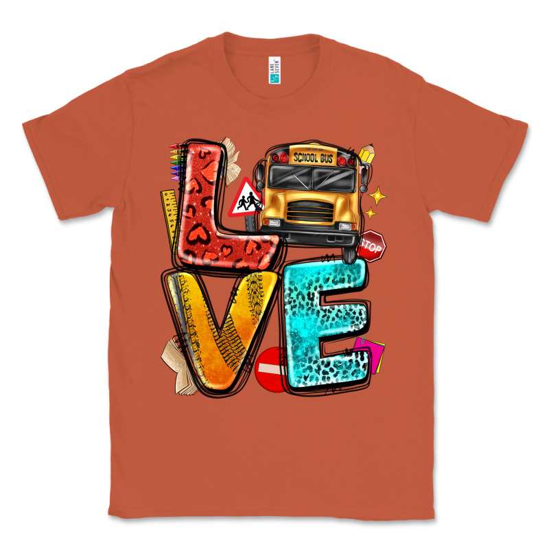 Love School Bus Classic Tee by texasbilliewilder | Teevron