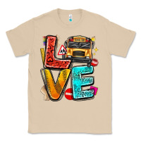 Mushroom love school bus Classic Tee - texasbilliewilder