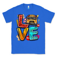 True Royal love school bus Classic Tee - texasbilliewilder