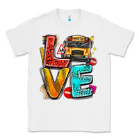 White love school bus Classic Tee - texasbilliewilder