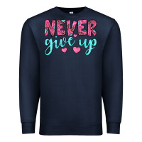 Navy never give up Premium Sweatshirt - JahusDesignShop