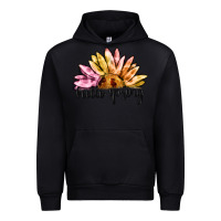 Black hello spring Urban Hoodie - MaliasSmallBusiness