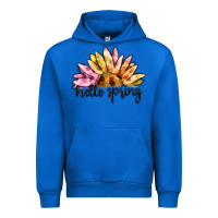 Cobalt hello spring Urban Hoodie - MaliasSmallBusiness