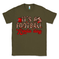 Army Green it s a football kinda day Classic Tee - Zillion Design Studio