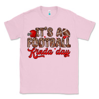 Bubblegum Pink it s a football kinda day Classic Tee - Zillion Design Studio