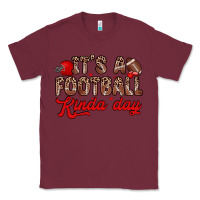 Burgundy it s a football kinda day Classic Tee - Zillion Design Studio