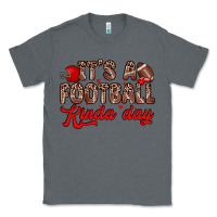 Charcoal Heather it s a football kinda day Classic Tee - Zillion Design Studio