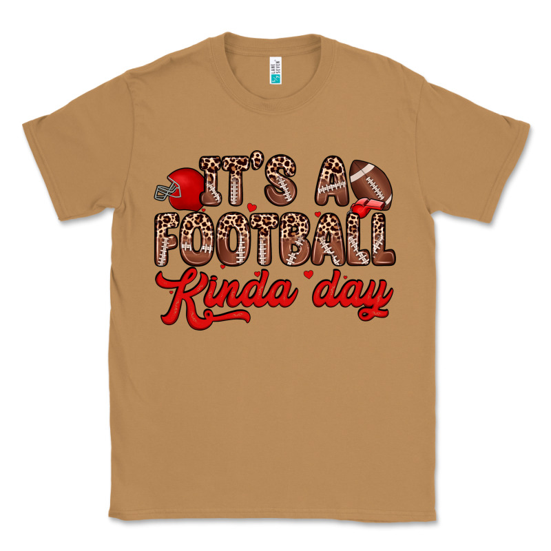 It S A Football Kinda Day Classic Tee by Zillion Design Studio | Teevron