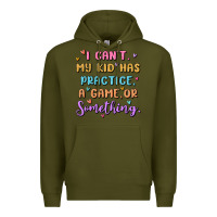 Army Green sports mom Premium Hoodie - MaliasSmallBusiness