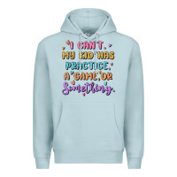 Blue Mist sports mom Premium Hoodie - MaliasSmallBusiness