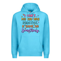 Ocean Blue sports mom Premium Hoodie - MaliasSmallBusiness