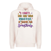 Pale Pink sports mom Premium Hoodie - MaliasSmallBusiness