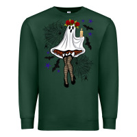 Sports Green freak ghost halloween Premium Sweatshirt - BundleAndBundleShop