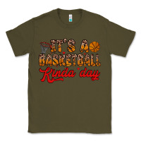 Army Green it s a basketball kinda day Classic Tee - Zillion Design Studio
