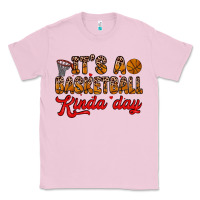 Bubblegum Pink it s a basketball kinda day Classic Tee - Zillion Design Studio