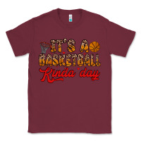 Burgundy it s a basketball kinda day Classic Tee - Zillion Design Studio