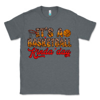 Charcoal Heather it s a basketball kinda day Classic Tee - Zillion Design Studio