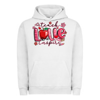 Pigment Lunar Rock teach love inspire valentines day Urban Hoodie - MaliasSmallBusiness
