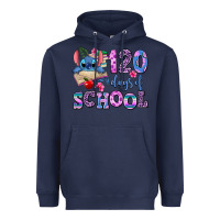 Navy 120 days of school Heavyweight Hoodie - AdoDesignShop