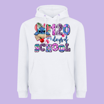 120 Days Of School Heavyweight Hoodie Designed By Adodesignshop