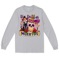 Moon Dust dia de los muertos Long Sleeve Tee - Zillion Design Studio