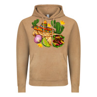 Vintage Camel burrito  with sombrero and union with cactus Vintage Hoodie - AdoDesignShop