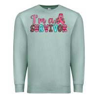 Seafoam i'm a survivor Premium Sweatshirt - JahusDesignShop