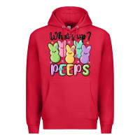 Cardinal what's up peeps Premium Hoodie - MaliasSmallBusiness