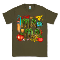 Army Green mama teacher Classic Tee - texasbilliewilder
