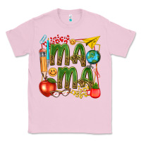 Bubblegum Pink mama teacher Classic Tee - texasbilliewilder