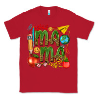 Red mama teacher Classic Tee - texasbilliewilder