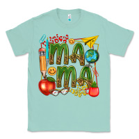Seafoam mama teacher Classic Tee - texasbilliewilder